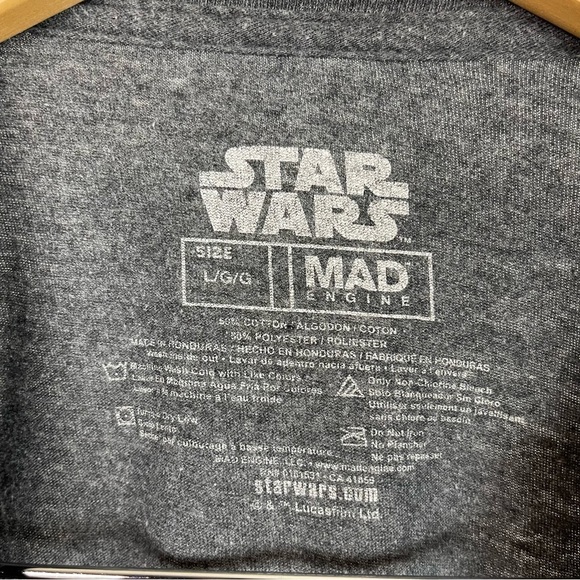 Star Wars Mad Engine Large Movie Graphic Tee Shirt Kylo Ren Stormtroopers - Picture 4 of 5